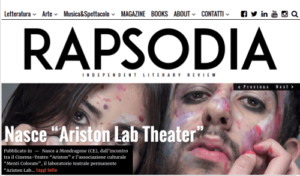 Sito della rivista online Rapsodia.
